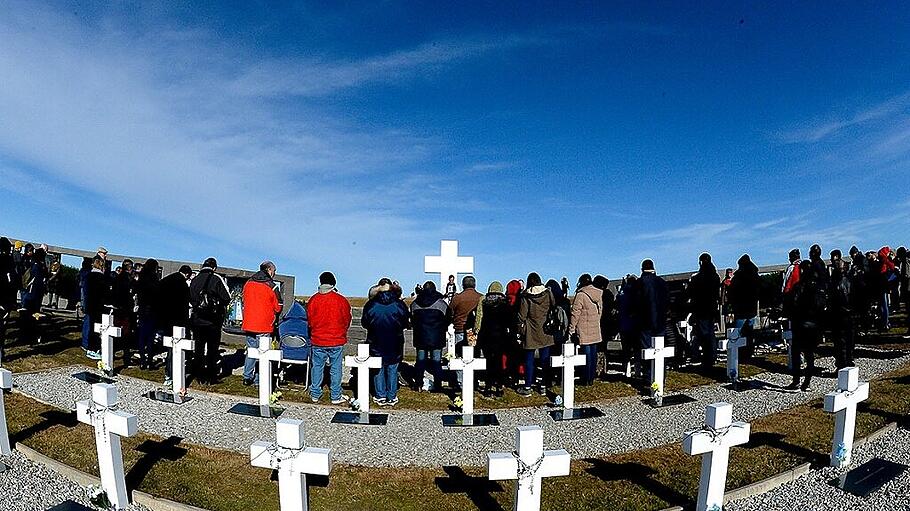 Darwin-Friedhof auf den Falkland Inseln