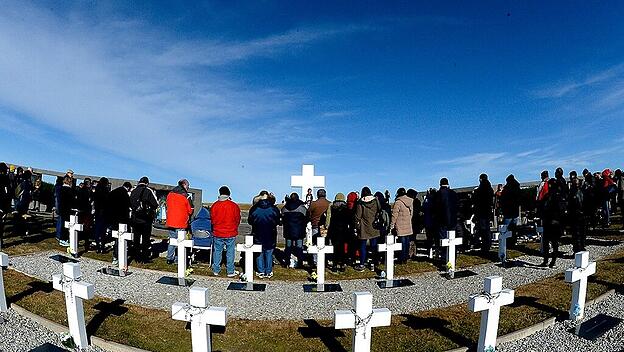 Darwin-Friedhof auf den Falkland Inseln