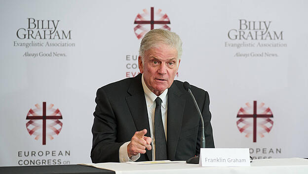 Franklin Graham bei dem Europaeischer Kongress für Evangelisation