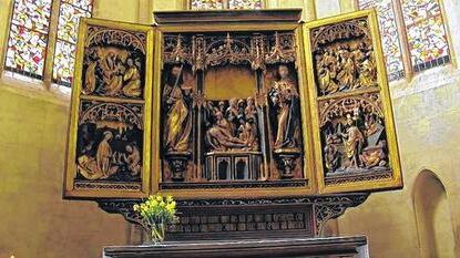 Flügelaltar aus der Predigerkirche in Erfurt