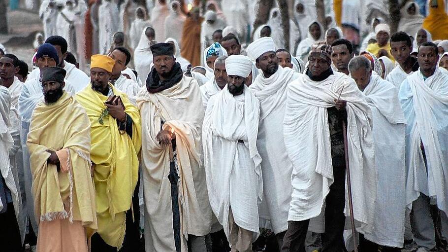 Orthodoxe Christen in Äthiopien