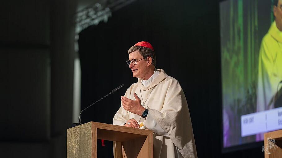 Der Kölner Kardinal Rainer Maria Woelki beim Glaubensfest „Kommt und seht“