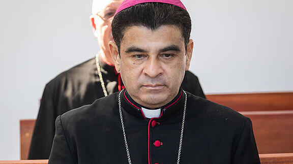 Bischof Rolando Alvarez wurde in Nicaragua festgenommen.