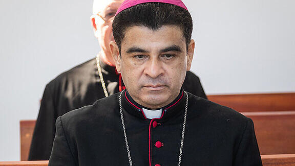 Bischof Rolando Alvarez wurde in Nicaragua festgenommen.