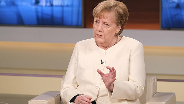 Angela Merkel bei Anne Will