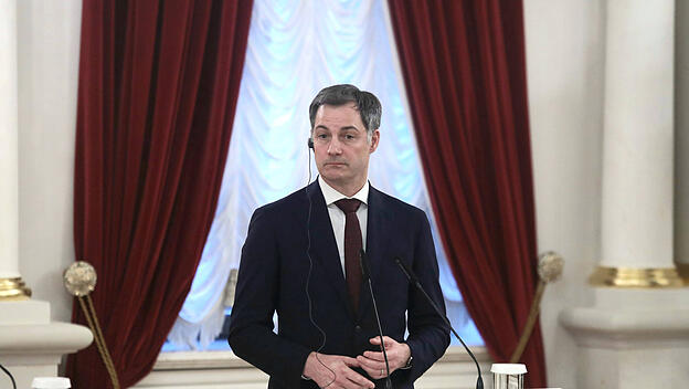 Bei Belgien liegt die Ratspräsidentschaft: Ministerpräsident Alexander De Croo.