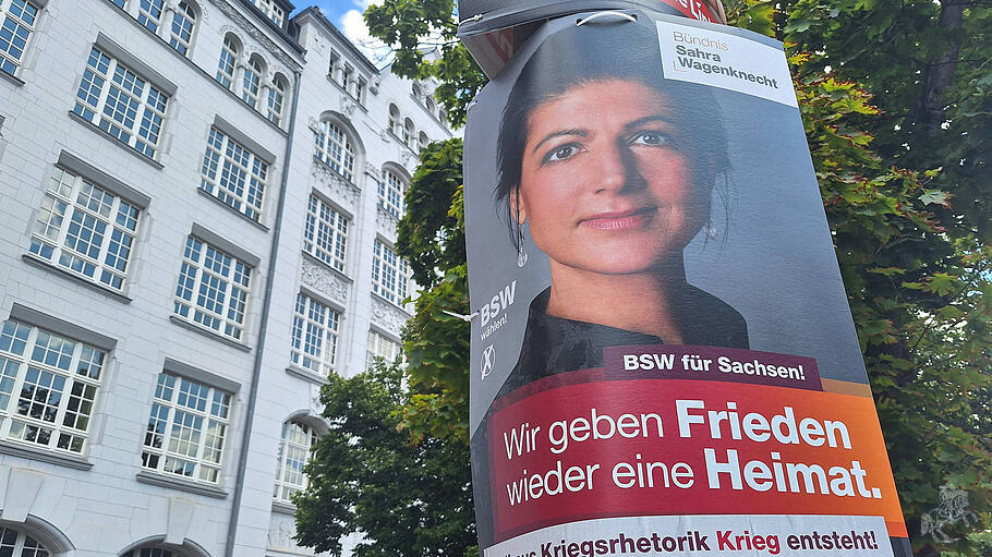Leipzig: Wahlplakate zur Landtagswahl