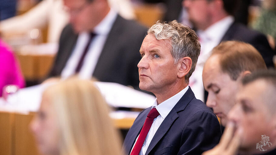 Björn Höcke, der AfD-Spitzenkandidat im Thüringer Landtag