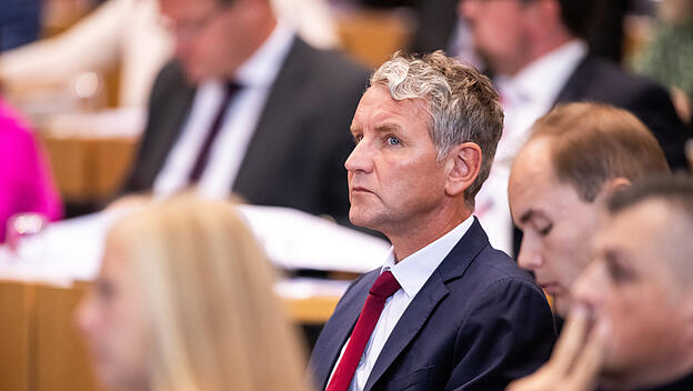 Björn Höcke, der AfD-Spitzenkandidat im Thüringer Landtag