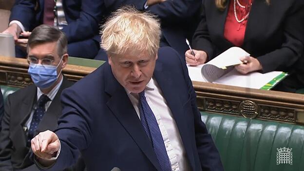 Boris Johnson steht aufgrund der „Party-Gate“-Affäre massiv unter Druck.