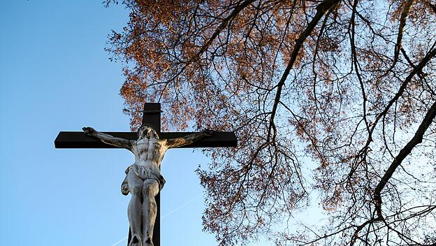 Jesus Christus am Kreuz in Bamberg
