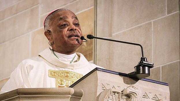 Kardinal Gregory  distanzierte von Biden