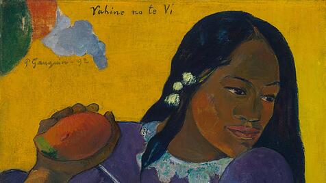 Gaugin: Frau mit Mango, 1892