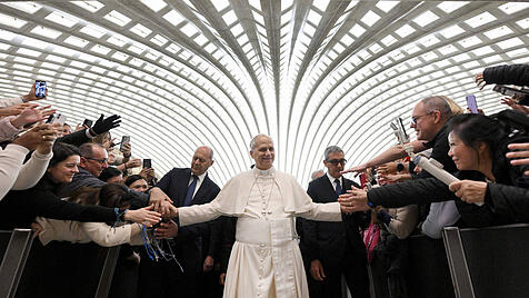 Papst Leo bei erster Generalaudienz im neuen Jahr