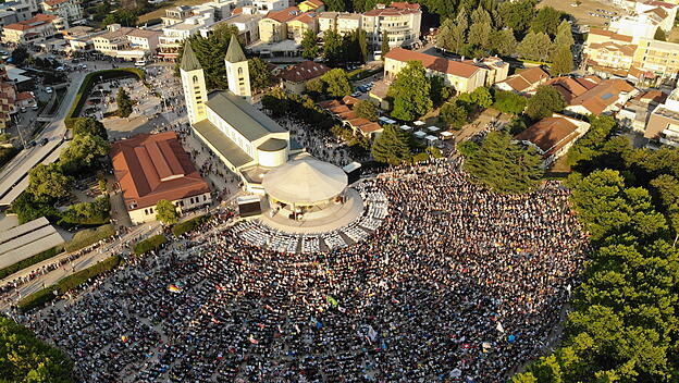 Ziel einer Völkerwallfahrt: Medjugorje.