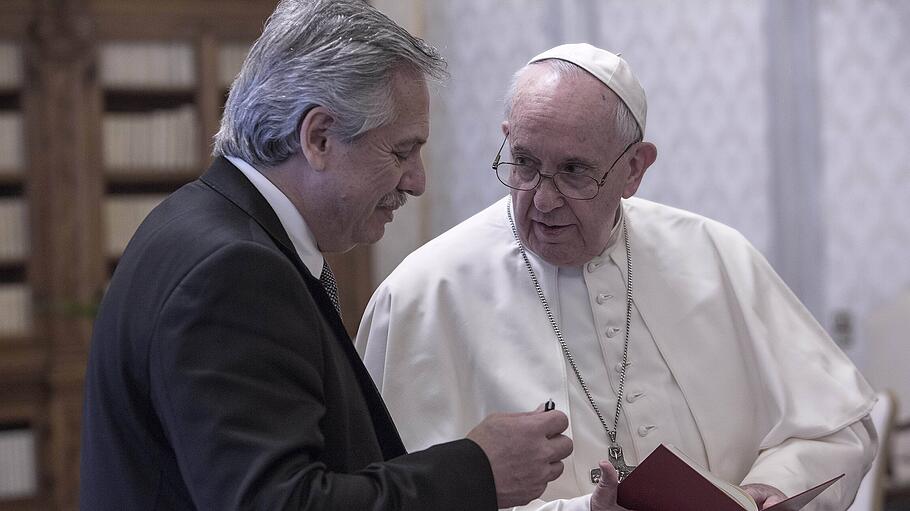 Ob der Empfang des argentinische Präsident Alberto Fernández heute auch noch so freundlich wäre?