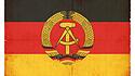 Grunge-Flagge Deutsche Demokratische Republik (DDR)