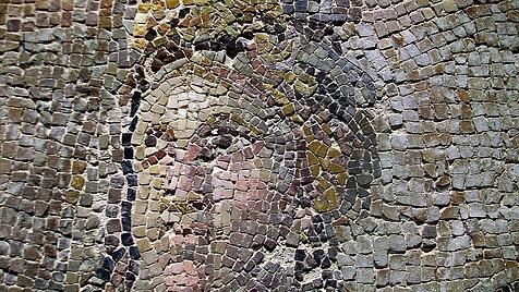 Mosaics in world's second largest mosaic museum in Antakya damage