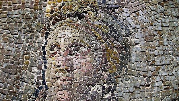 Mosaics in world's second largest mosaic museum in Antakya damage