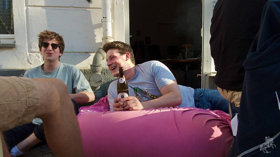 Stra&szlig;enparty in Berlin