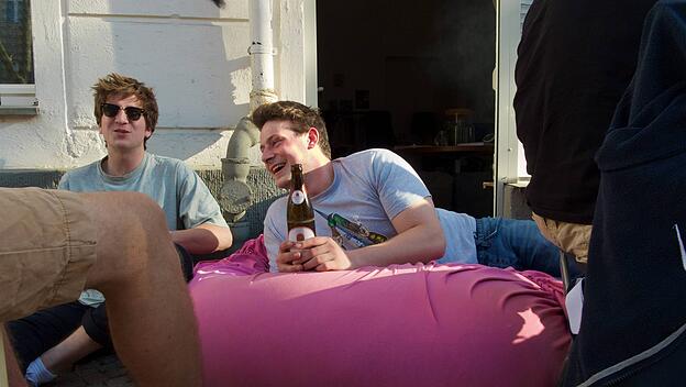 Straßenparty in Berlin