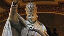 Papst Leo XIII. in den Vatikanische Grotten