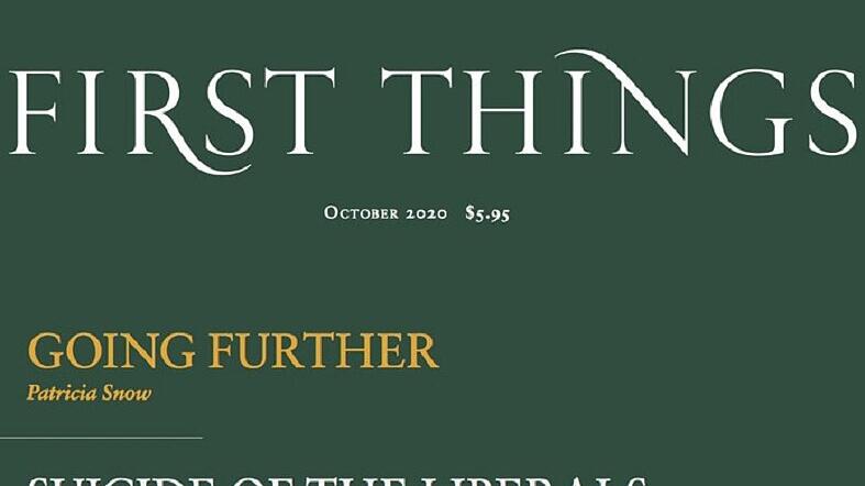 First Things, Ausgabe Oktober 2020