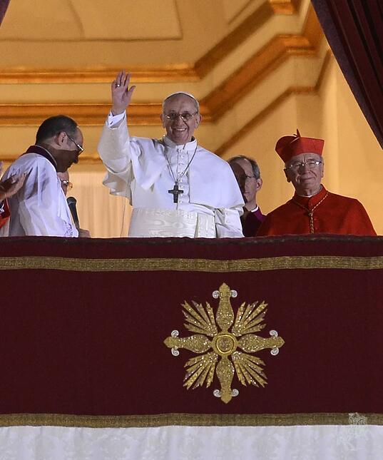 Papst Franziskus nach Konklave