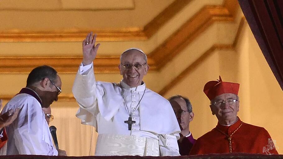 Papst Franziskus nach Konklave