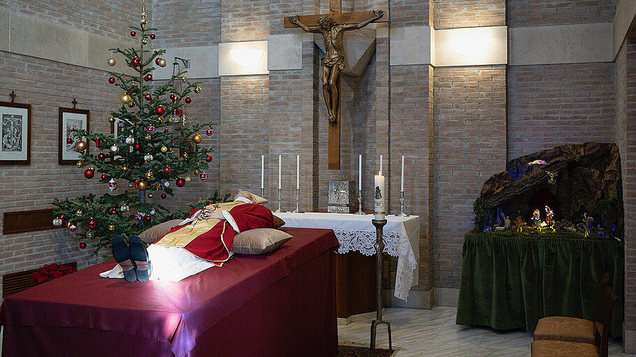 Verstorbene Papst Benedikt XVI.