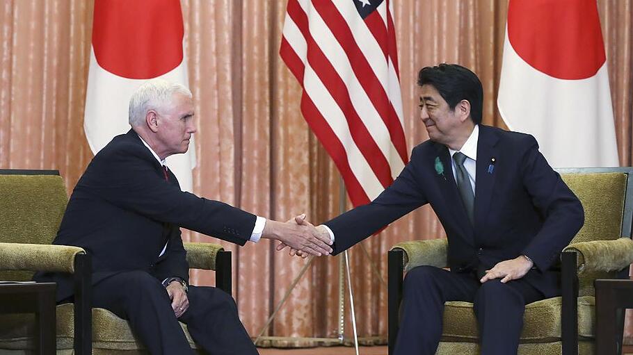 US-Vizepräsident Pence besucht Japan