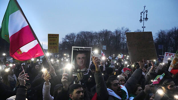 Solidarit&auml;tskundgebung in Berlin