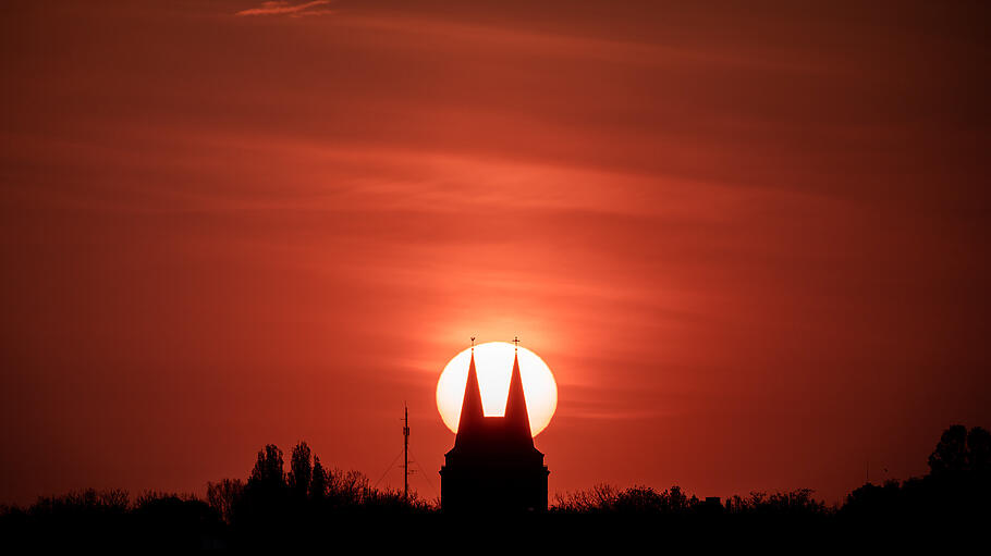 Sonnenaufgang in Dortmund