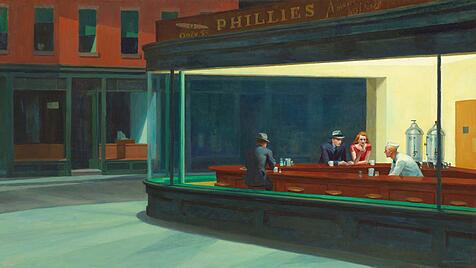 Edward Hopper: "Nighthawks"