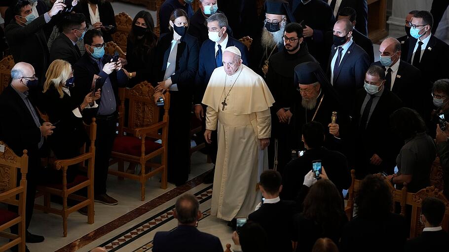 Papst Franziskus auf Zypern