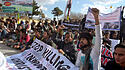 Demonstration gegen Gewalt gegen Christen im  pakistanischen Quetta