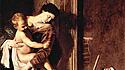 Caravaggios Pilgermadonna in der Kirche Sant' Agostino.