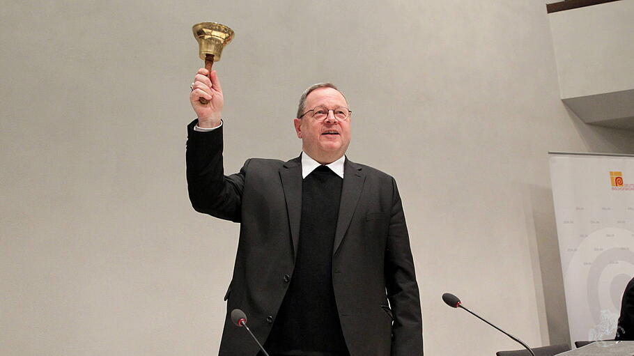 Georg Bätzing auf der Frühjahrsversammlung der deutschen Bischöfe 2024