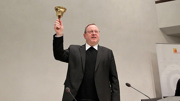 Georg Bätzing auf der Frühjahrsversammlung der deutschen Bischöfe 2024