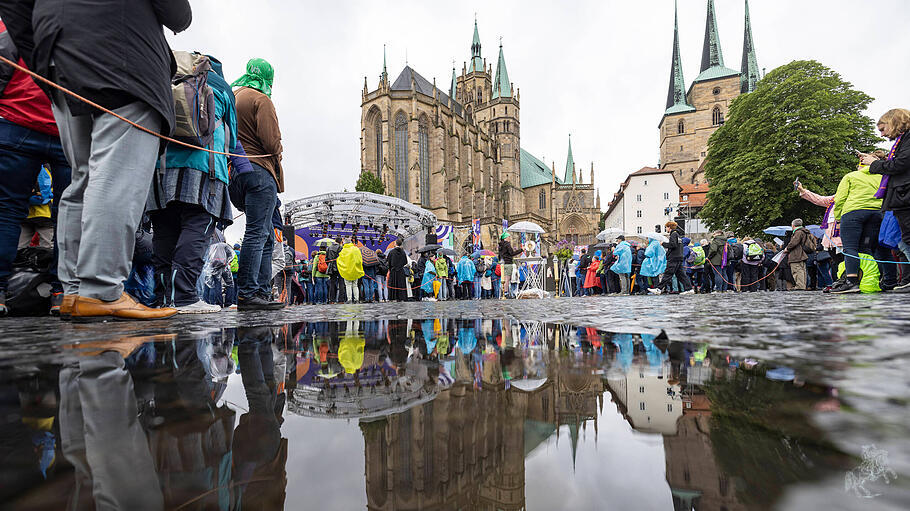 Wortgottesdienst zu Beginn des Katholikentages