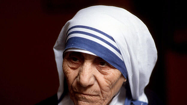 Mutter Teresa, Gründerin des Ordens der Missionarinnen der Nächstenliebe