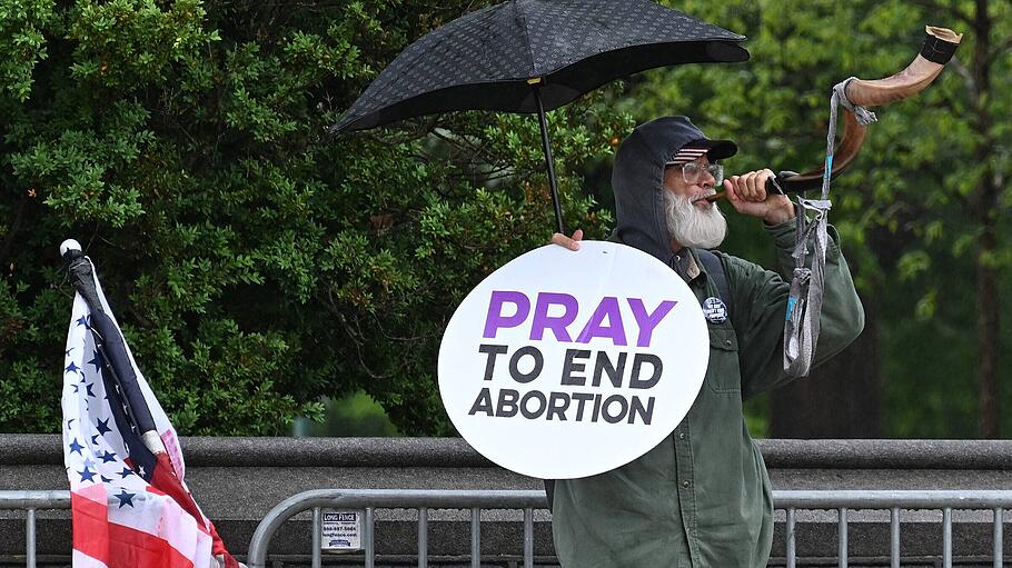 Demonstrant in Washington