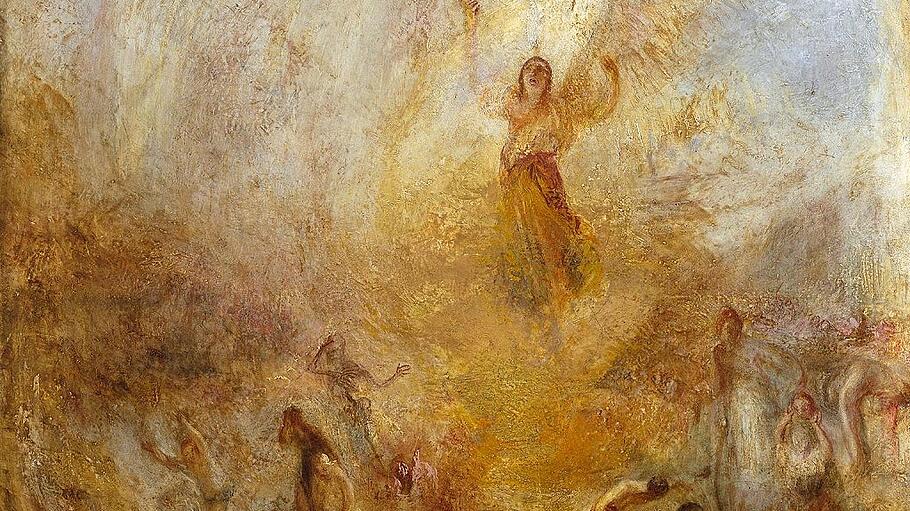 The Angel Standing in the Sun exhibited 1846 by Joseph Mallord William Turner 1775-1851