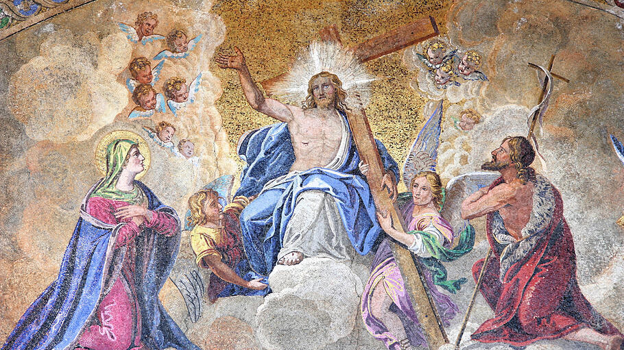 Christi Himmelfahrt - Darstellung aus dem Markusdom in Venedig