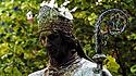 Statue des heiligen Bernward von Hildesheim