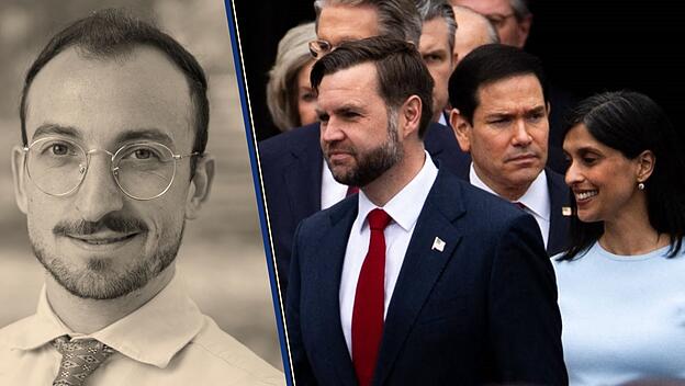 J.D. Vance, Marco Rubio und Usha Vance