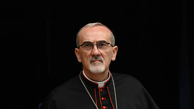 Der Lateinische Patriarch von Jerusalem, Kardinal Pierbattista Pizzaballa