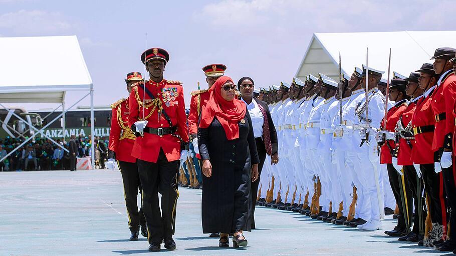 Tansanias Präsidentin Samia Suluhu Hassan