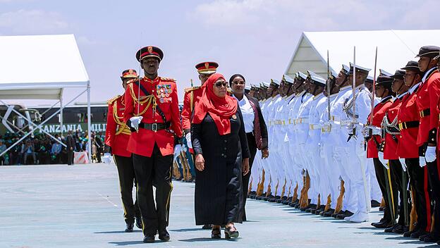Tansanias Präsidentin Samia Suluhu Hassan
