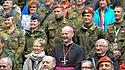 Militärbischof Franz-Josef Overbeck beim Jahrestag des russischen Angriffs auf die Ukraine